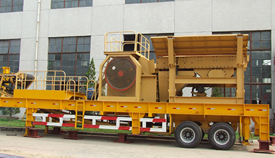 Planta de trituradora móvil portátil