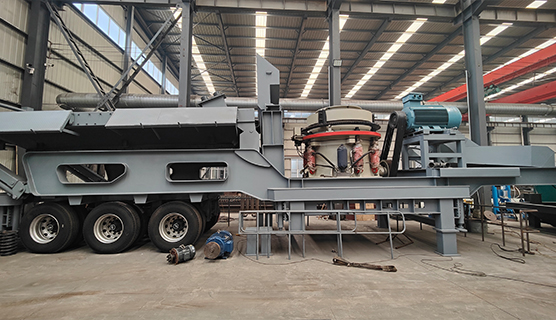 planta de trituradora móvil con cone